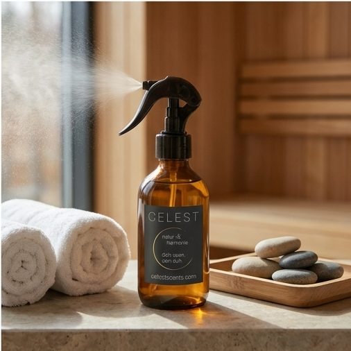 Sauna- und Wellnessbereich mit warmem Licht